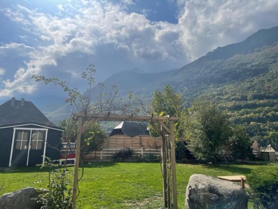Bel Appartement Dans Residence Cheminee /Jardin Luz-Saint-Sauveur Exteriör bild