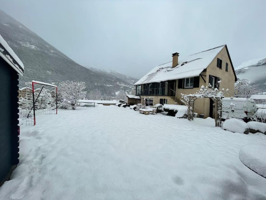 Bel Appartement Dans Residence Cheminee /Jardin Luz-Saint-Sauveur Exteriör bild