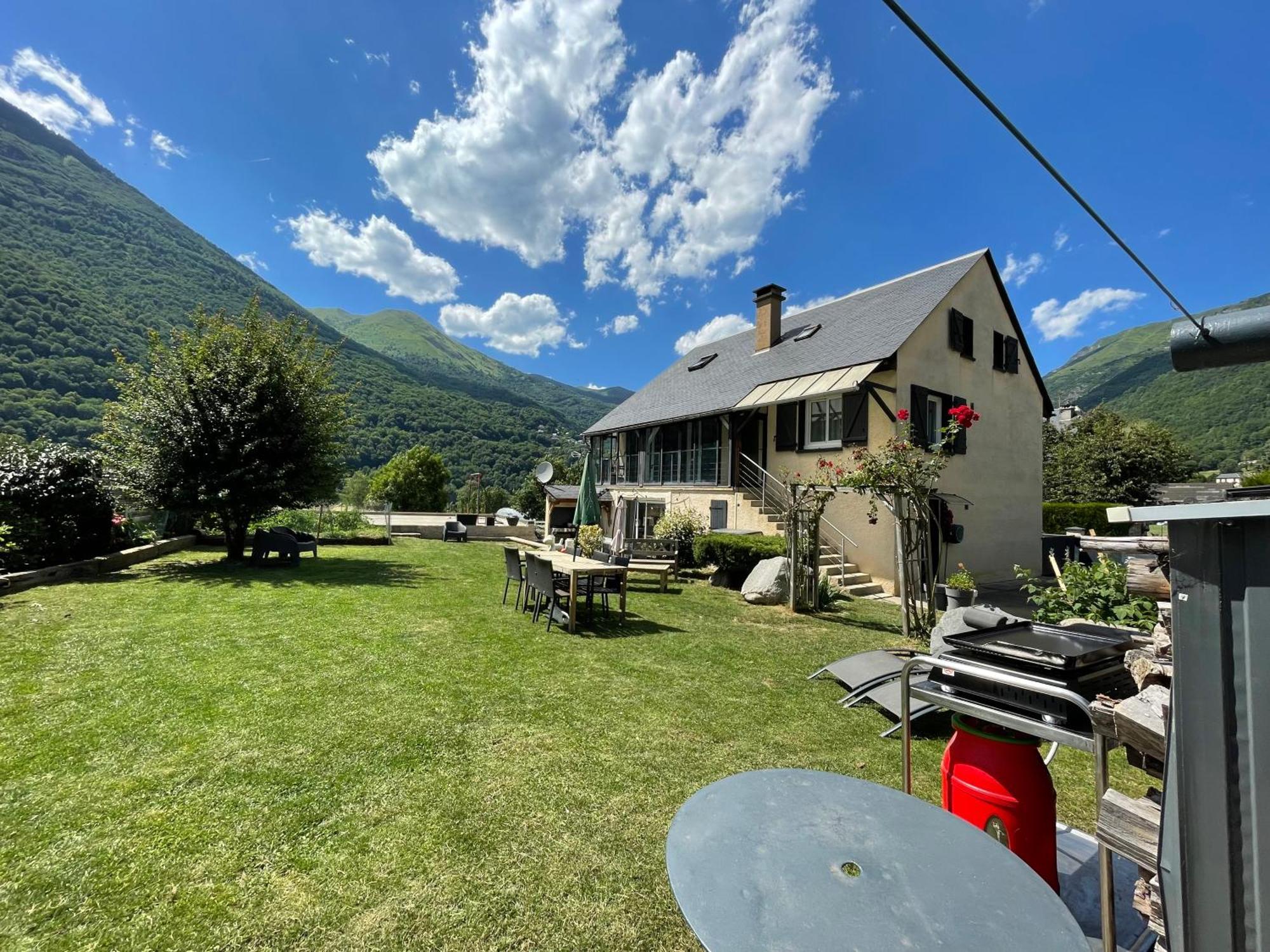 Bel Appartement Dans Residence Cheminee /Jardin Luz-Saint-Sauveur Exteriör bild