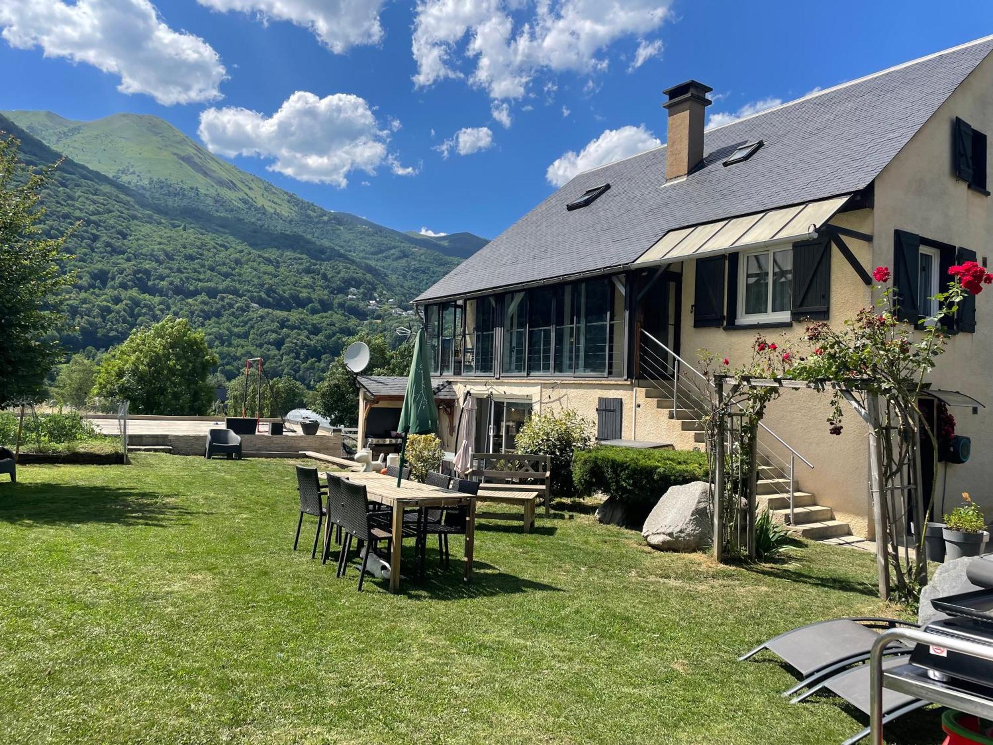 Bel Appartement Dans Residence Cheminee /Jardin Luz-Saint-Sauveur Exteriör bild